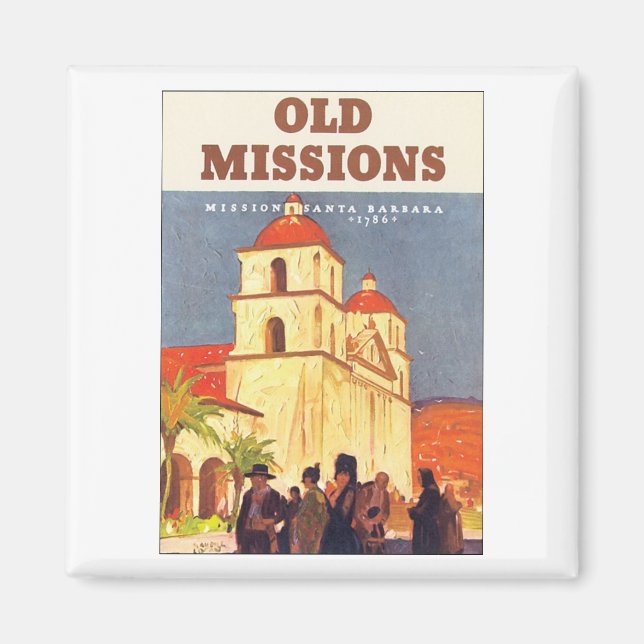 Alte Missionen, Mission Santa Barbara Magnet (Vorne)