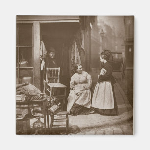 Alte Möbel, "vom Straßen-Leben in London", 1877- Magnet