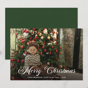 Alte Mode Familie Ein Foto Einfach Weihnachten