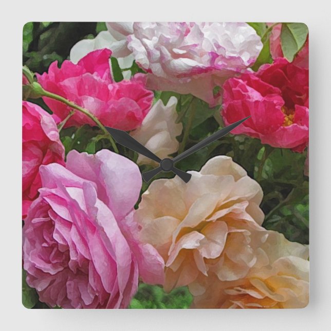 Alte modische Rose Uhr (Vorderseite)