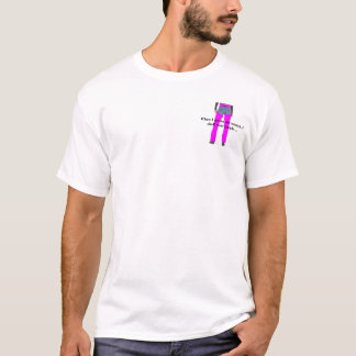 Alte Motorrad-Frau T-Shirt