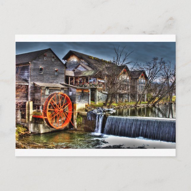 Alte Mühle Postkarte (Vorderseite)