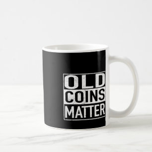 Alte Münzprägemittel Numismatiker Aufkleber Kaffeetasse