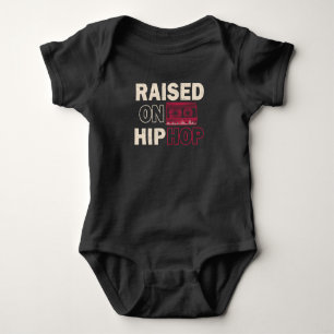 Alte Musik Rap Kindheit Vintag Hip Hop Bass Baby Strampler