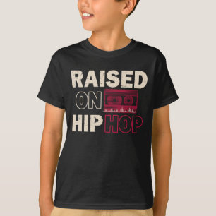 Alte Musik Rap Kindheit Vintag Hip Hop Bass T-Shirt