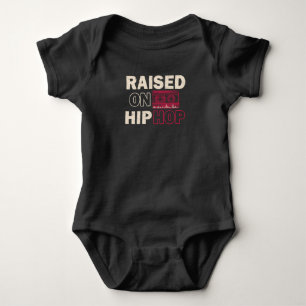 Alte Musik Rap Kindheit Vintage Hip Hop Bass Baby Strampler