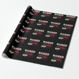 Alte Musik Rap Kindheit Vintage Hip Hop Bass Geschenkpapier