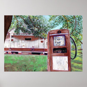 Alte Nationalparks Poster