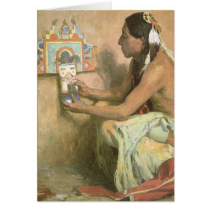 Alte Native Americans, Hopi Katchina von Couse