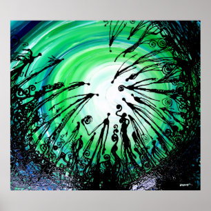 Alte Natur-Poster Poster