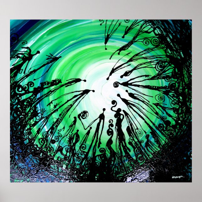 Alte Natur-Poster Poster (Vorne)