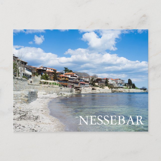 Alte Nessebar. Bulgarien Postkarte (Vorderseite)