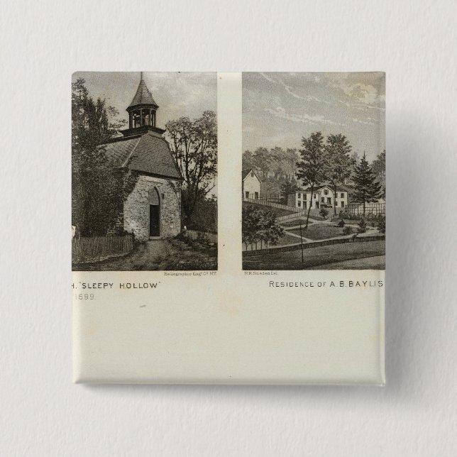 Alte niederländische Kirche, Residenzen Button (Vorderseite)