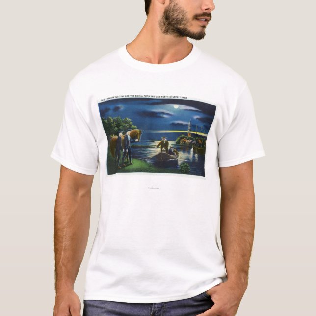 Alte Nordkirchturm-Signal-Szene T-Shirt (Vorderseite)