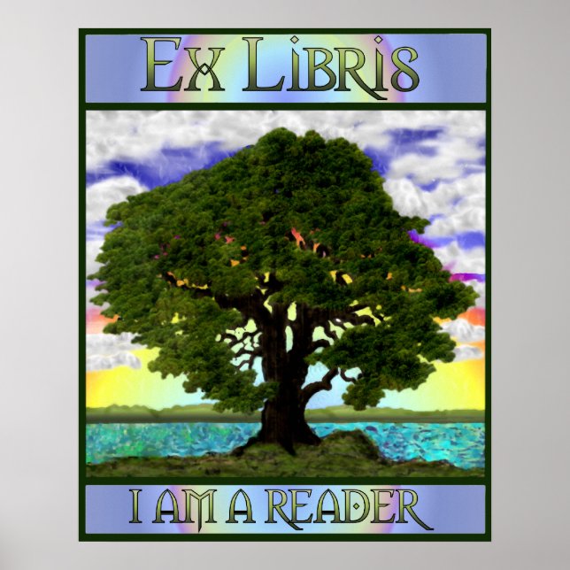 Alte Oak Print Poster (Vorne)