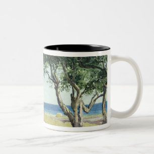 Alte Olivenbäume, Bordighera Zweifarbige Tasse