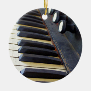 Alte Organ-Schlüssel Keramik Ornament
