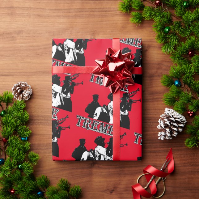 Alte Orleans, Geschenkpapier (Feiertagsgeschenk)