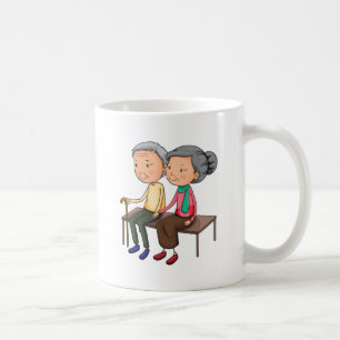 Alte Paare Tasse