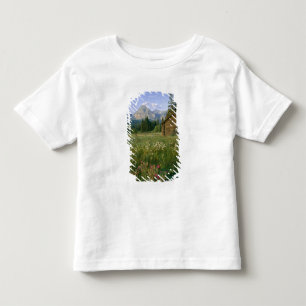 Alte Park-Service-Hütte im Cut Bank Valley Kleinkind T-shirt