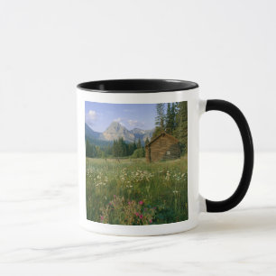 Alte Park-Servicehütte im Cut Bank Valley Tasse