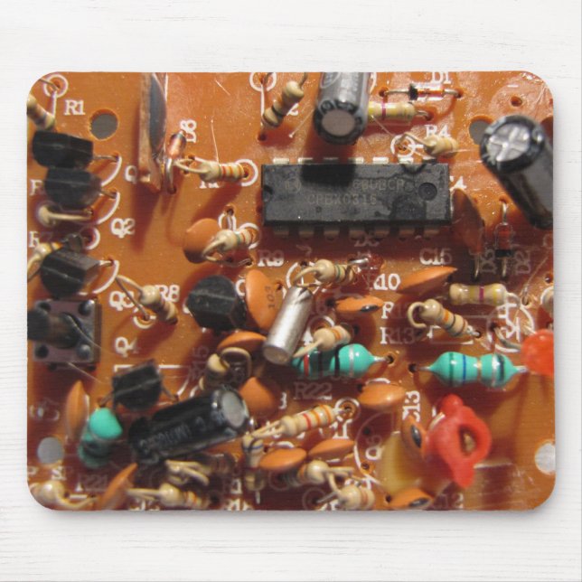 Alte PC-Mainboard Mousepad (Vorne)