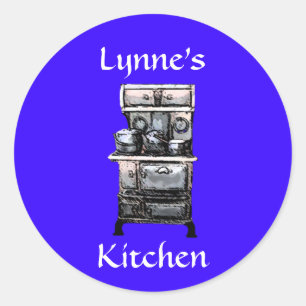 Alte Personalisierte Aufkleber