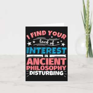 Alte Philosophie Funny Sprichwort Gift Karte