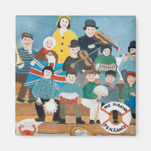 Alte Piraten von Penzance Magnet