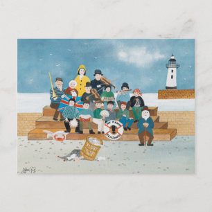Alte Piraten von Penzance Postkarte
