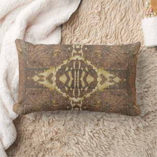 Alte Plaster Pillow Brown Lendenkissen