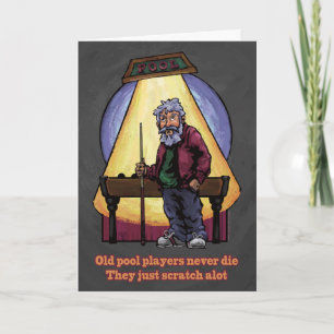 Alte Poolspieler Karte