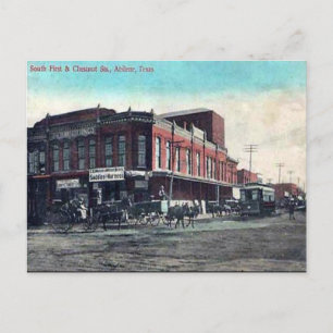 Alte Postkarte - Abilene, Texas