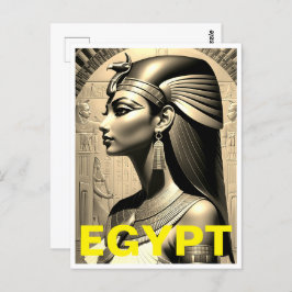 Alte Postkarte Ägypten