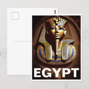Alte Postkarte Ägypten