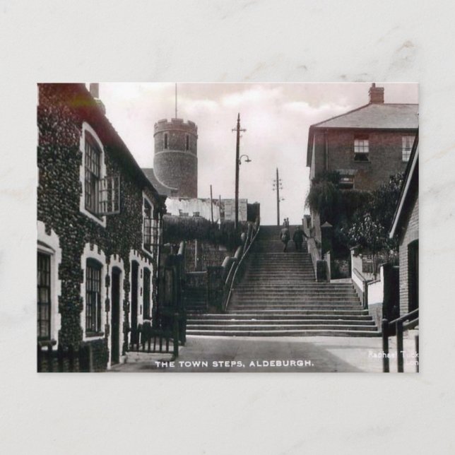 Alte Postkarte - Aldeburgh, Suffolk (Vorderseite)