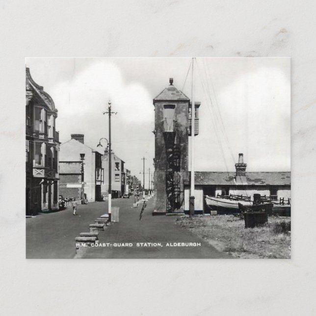 Alte Postkarte - Aldeburgh, Suffolk (Vorderseite)