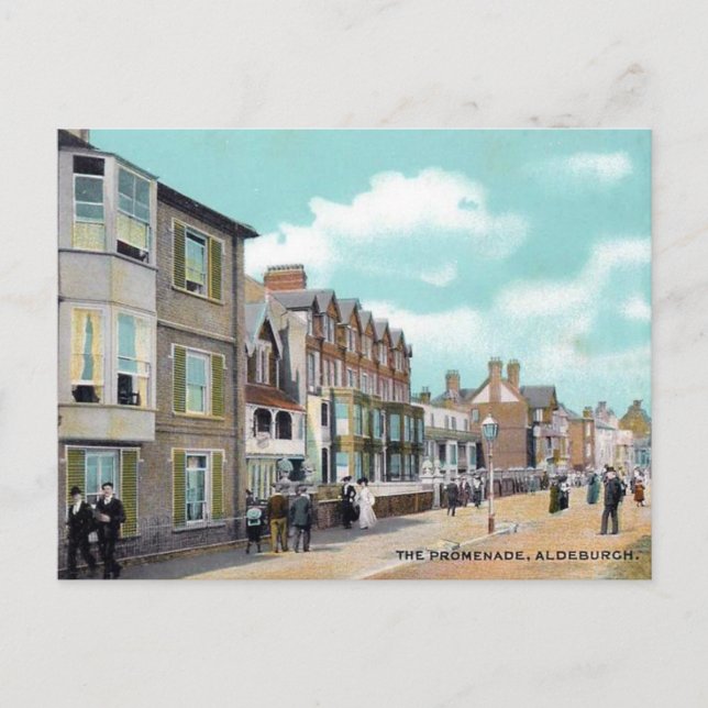 Alte Postkarte - Aldeburgh, Suffolk (Vorderseite)