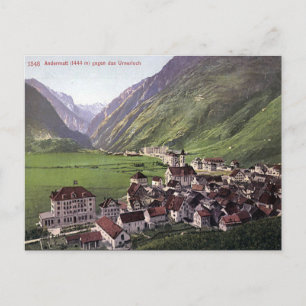 Alte Postkarte - Andermatt, Suisse