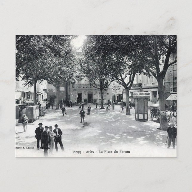 Alte Postkarte - Arles, Bouches-du-Rhône (Vorderseite)