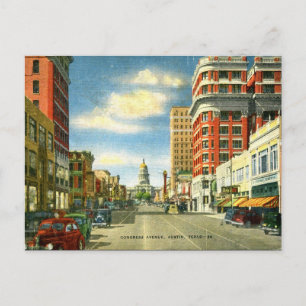 Alte Postkarte - Austin Texas