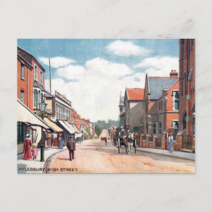 Alte Postkarte - Aylesbury, Buckinghamshire