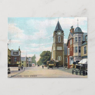 Alte Postkarte - Banchory, Aberdeenshire