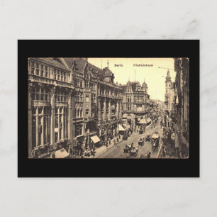 Alte Postkarte, Berlin, Friedrichstraße Postkarte