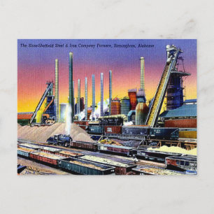 Alte Postkarte - Birmingham, Alabama