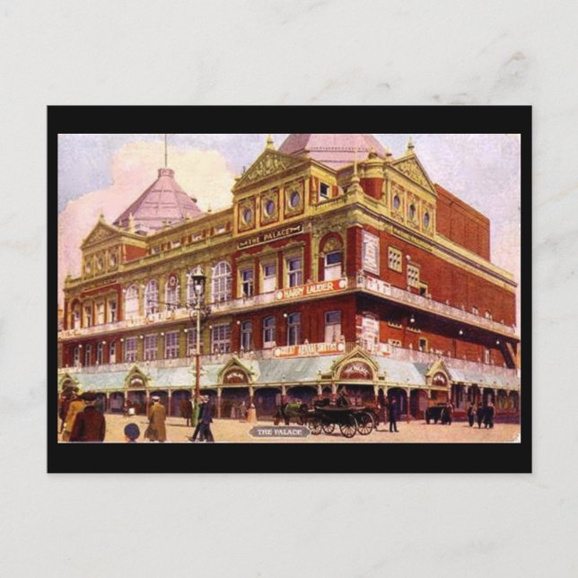 Alte Postkarte - Blackpool, Lancashire (Vorderseite)