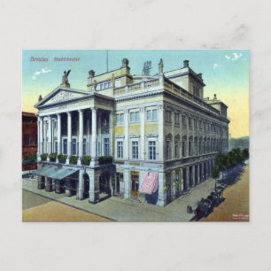 Alte Postkarte - Breslau, Polen