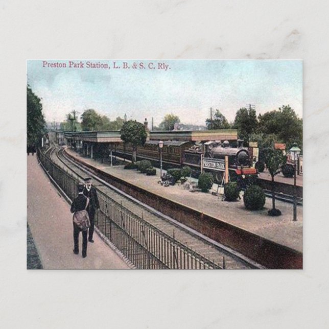 Alte Postkarte - Brighton, Sussex (Vorderseite)