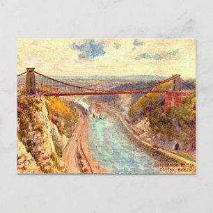 Alte Postkarte - Bristol, England