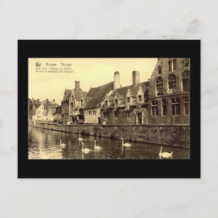 Alte Postkarte, Brügge Postkarte